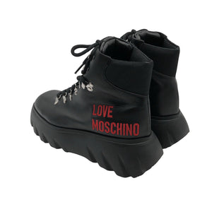 Unisex Love Moschino - Ankle boots, size 38 - Black (2)