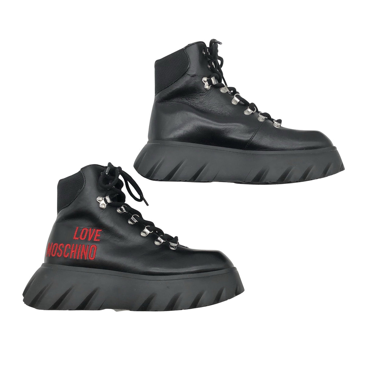 Unisex Love Moschino - Ankle boots, size 38 - Black (1)