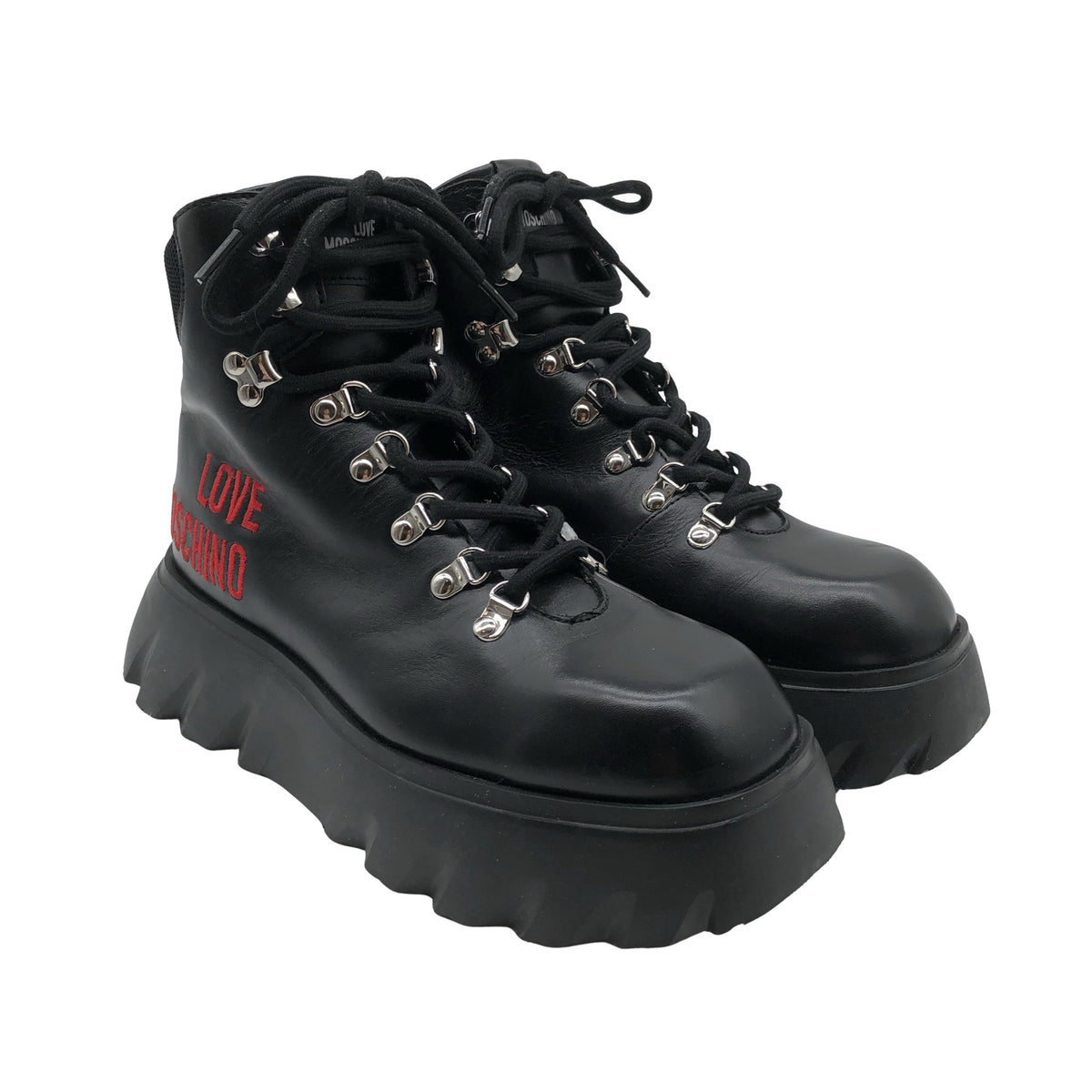 Unisex Love Moschino - Ankle boots, size 38 - Black (3)