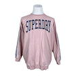 Unisex Superdry - Sweatshirt tunic, size L - Light pink ()