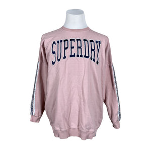 Unisex Superdry - Sweatshirt tunic, size L - Light pink (1)