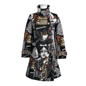 Unisex Desigual - Trench coat, size 36 - Black (1)