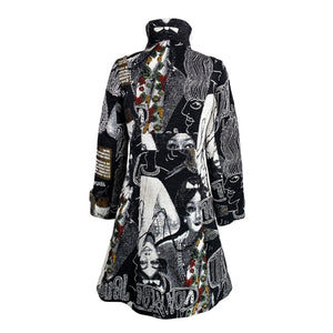 Unisex Desigual - Trench coat, size 36 - Black (2)