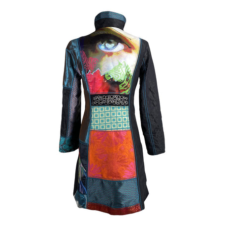 Unisex Desigual - Trench coat, size 40 - Blue (2)
