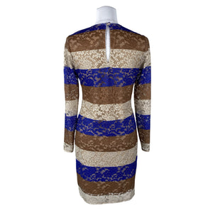 Unisex Blugirl Folies - Party dress, size 36 - Brown (2)