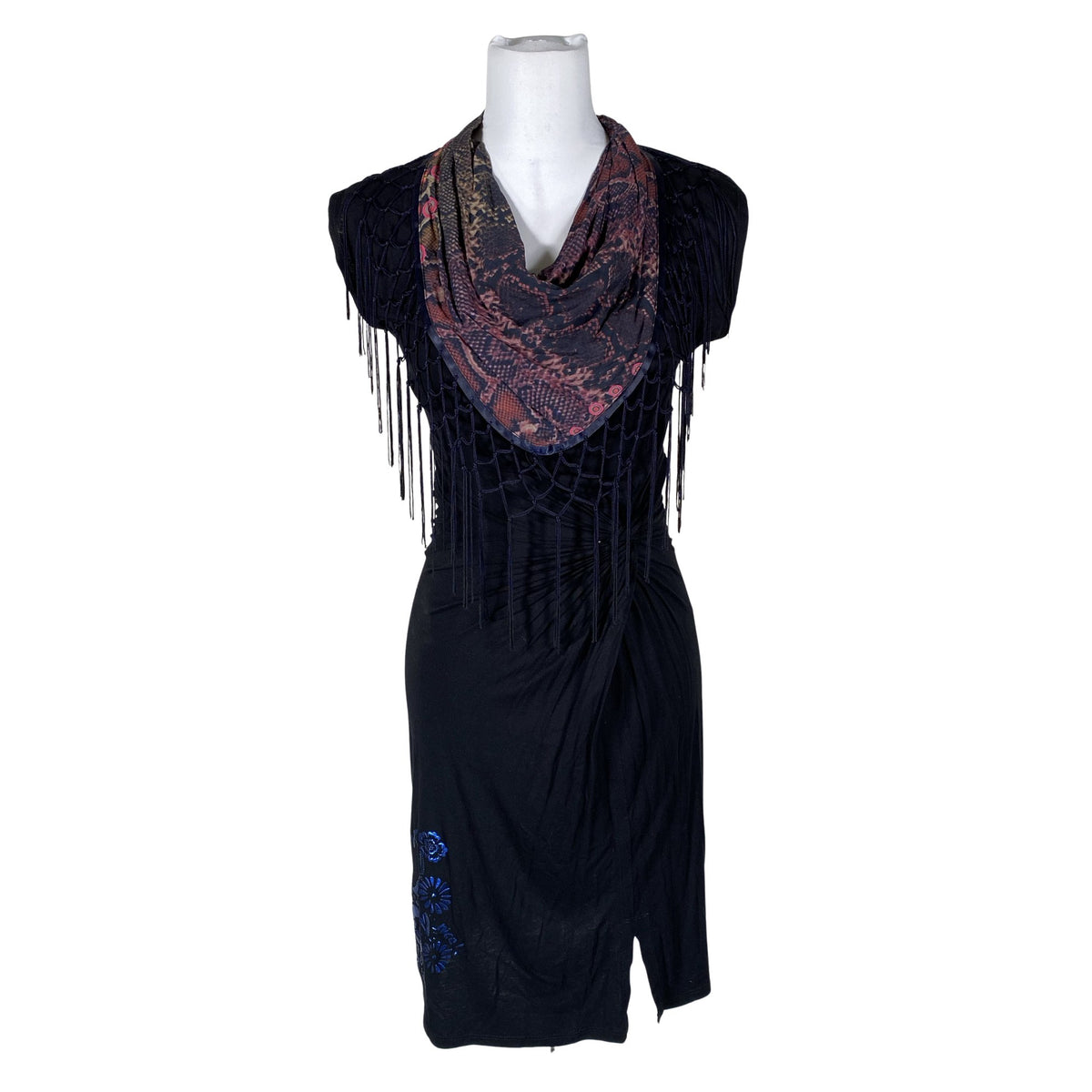 Unisex Desigual - Tricot dress, size 36 - Black (1)