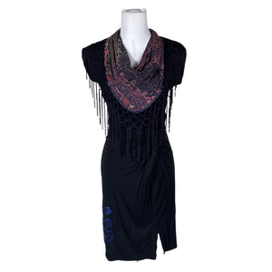 Unisex Desigual - Tricot dress, size 36 - Black (1)