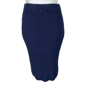 Unisex Anne Linnonmaa - Knit skirt, size 38 - Blue (1)