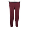 Unisex Leso - Sports tights, size 38 - Wine red ()