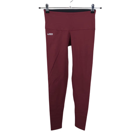 Unisex Leso - Sports tights, size 38 - Wine red ()