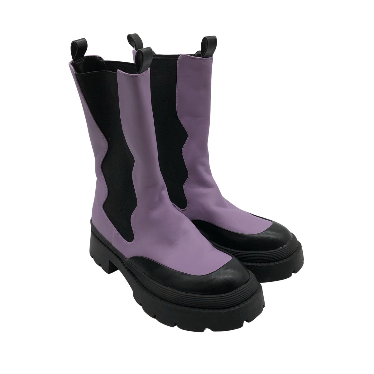 Unisex Na-KD - Ankle boots, size 39 - Violet (2)
