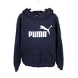 Unisex Puma - Hoodie, size 134 - 140 - Blue ()