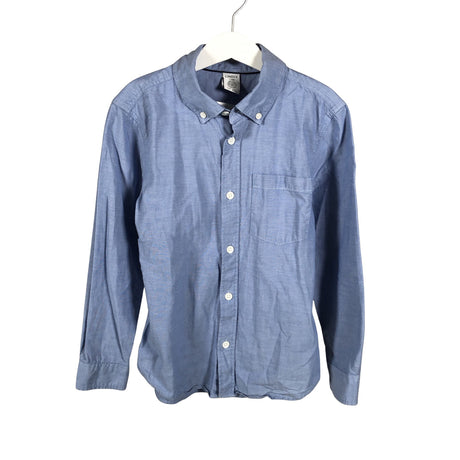Unisex Lindex - Collared shirt, size 128 - 134 - Blue ()