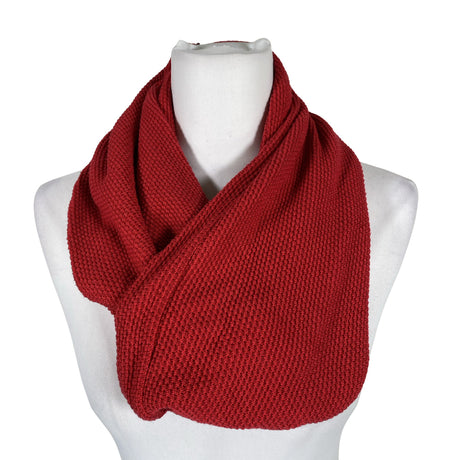 Unisex Kaino - Circle scarf, size Midi - Red ()