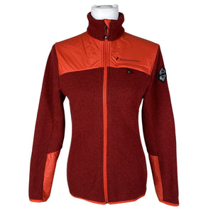 Unisex Peak Performance - Fleece jacket, size 38 - Red (1)