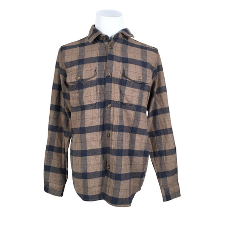 Unisex Les Deux - Flannel shirt, size L - Brown ()