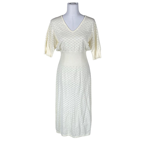 Unisex Nanso - Knit dress, size 38 - Natural white ()