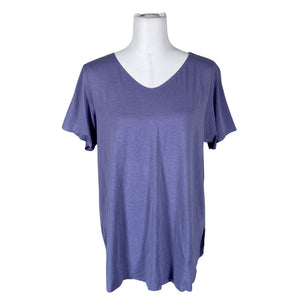 Unisex Uniqlo - Sports shirt, short sleeve, size 38 - Violet (1)