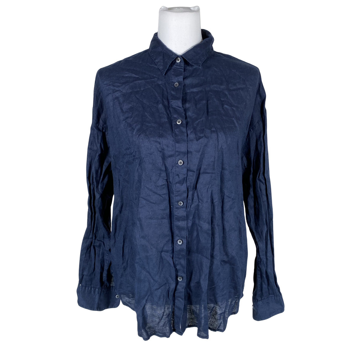 Unisex Uniqlo - Collared shirt, size 40 - Blue (1)