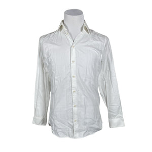 Unisex Selected - Collared shirt, size M - White (1)