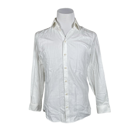 Unisex Selected - Collared shirt, size M - White ()