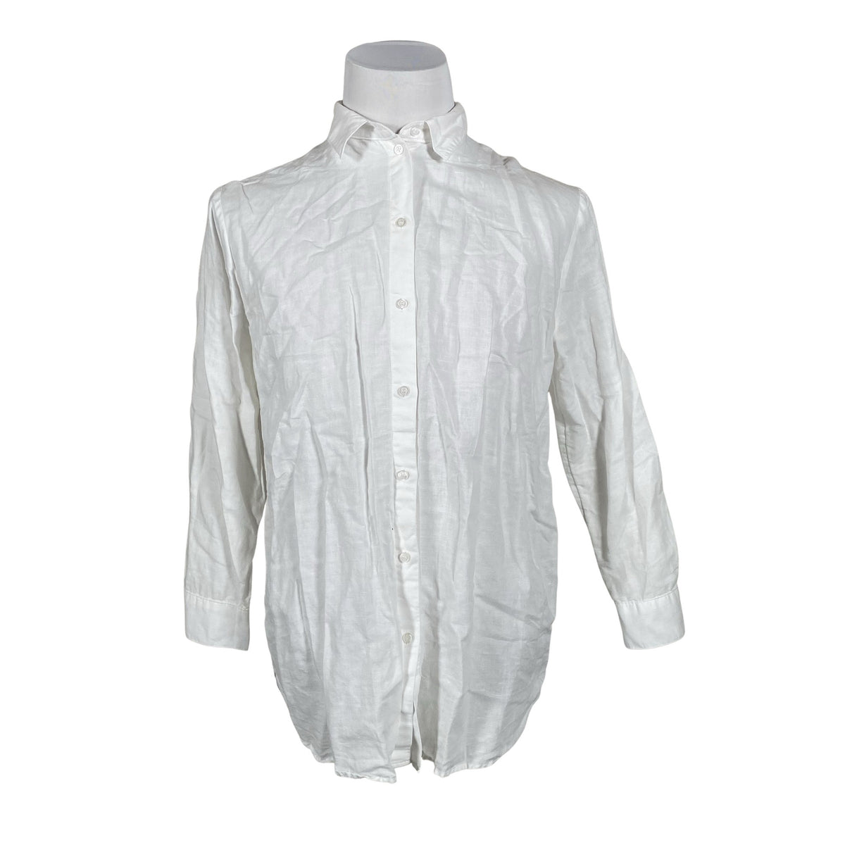 Unisex Esprit - Collared shirt, size L - White (1)