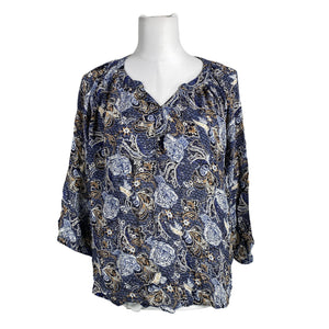 Unisex Part two - Blouse, size 40 - Blue (1)