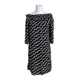 Unisex Your Face - Schiffon dress, size 40 - Black ()