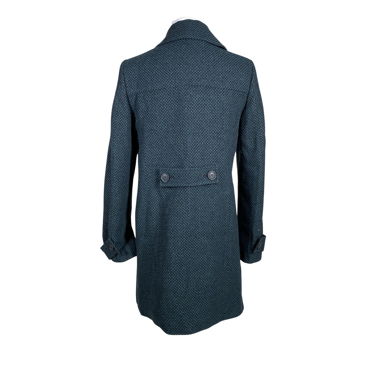 Unisex Naf Naf - Wool coat, size 38 - Green (2)