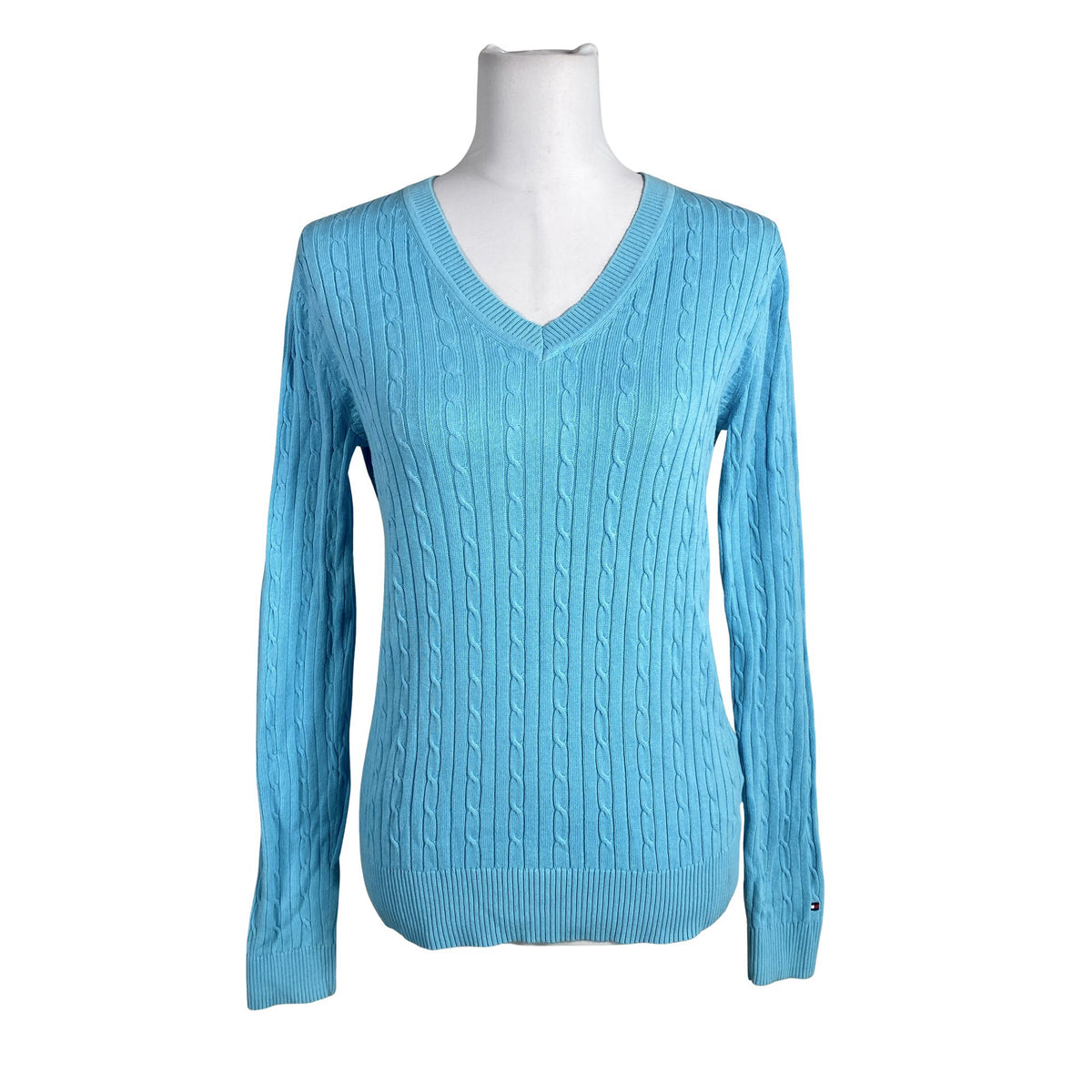 Unisex Tommy Hilfiger - Sweater, size 38 - Turquoise (1)