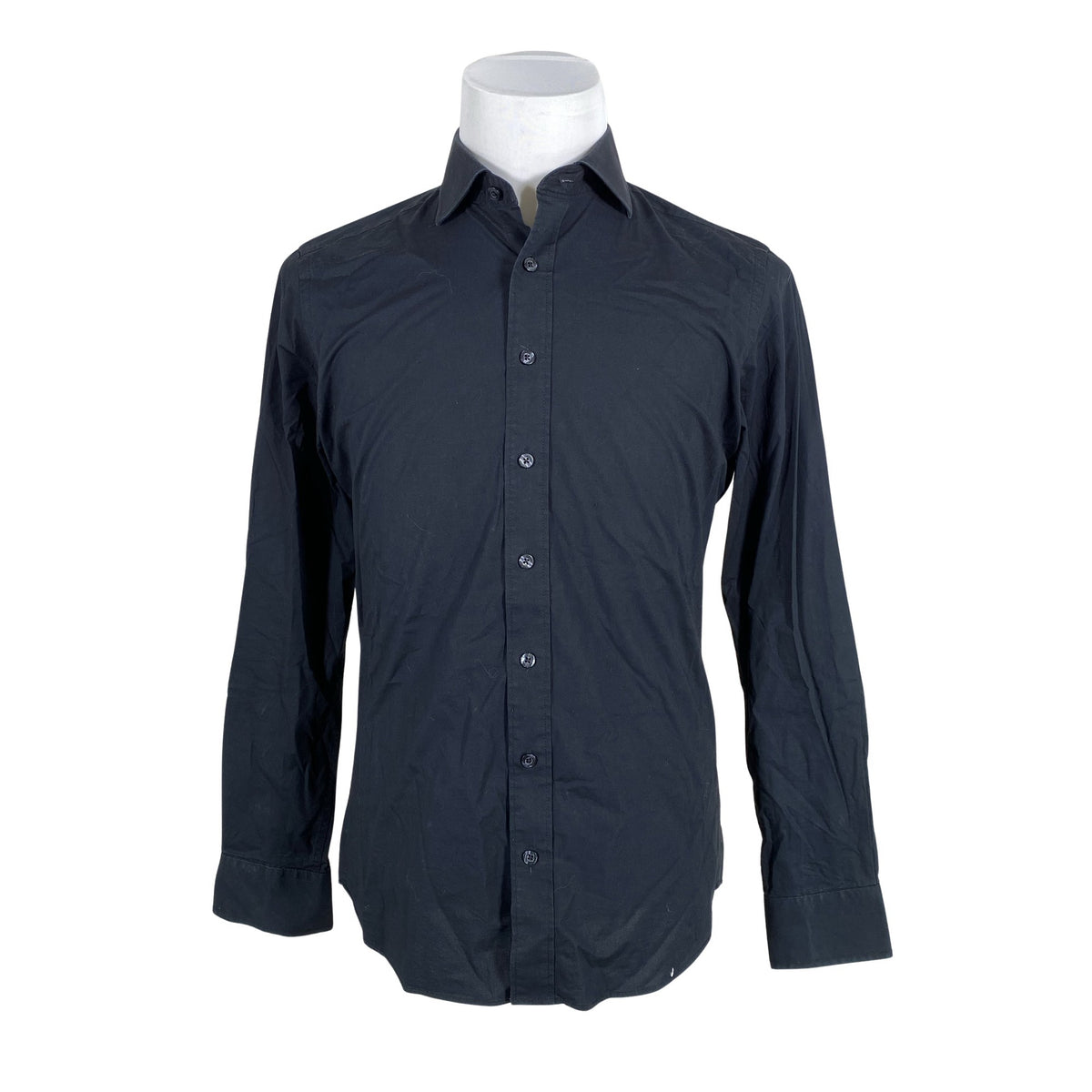 Unisex Berkeley - Collared shirt, size M - Black (1)