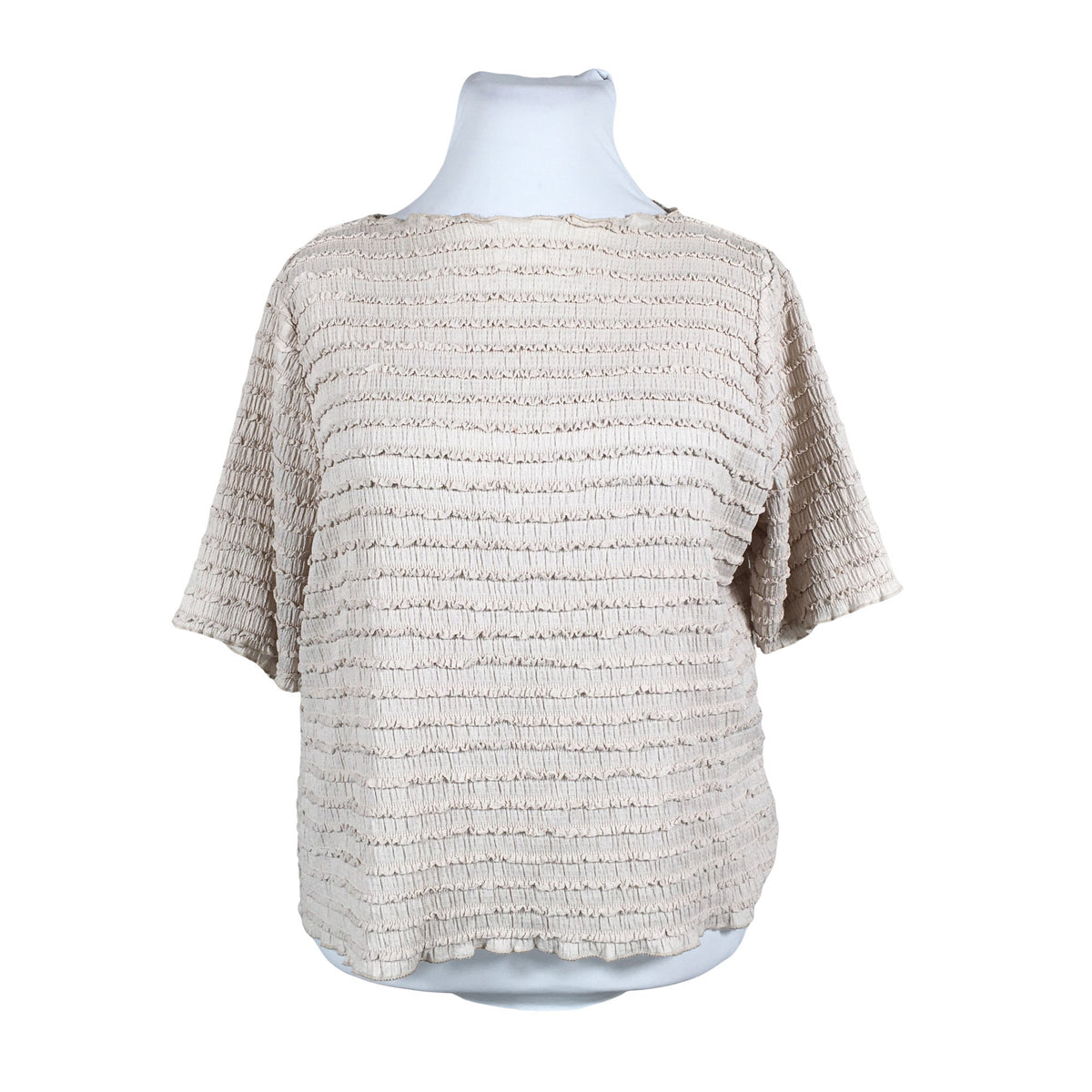 Unisex Holly & Whyte by Lindex - T-shirt, size 44 - Beige (1)