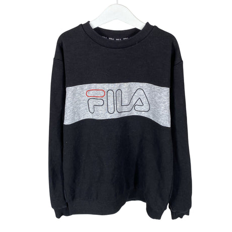 Unisex Fila - Sweatshirt, size 146 - 152 - Black ()