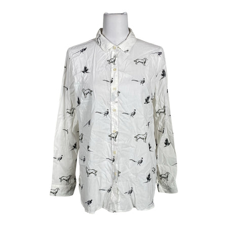 Unisex Barbour - Blouse, size 40 - White ()