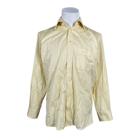 Unisex Eton - Collared shirt, size L - Yellow ()