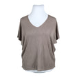 Unisex Bohemiana - Short-sleeved blouse, size 44 - Gray ()