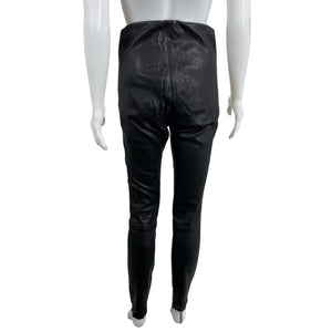 Unisex by Malene Birger - Leather pants, size 34 - Black (3)