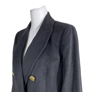 Unisex Ril's - Wool coat, size 40 - Black (2)