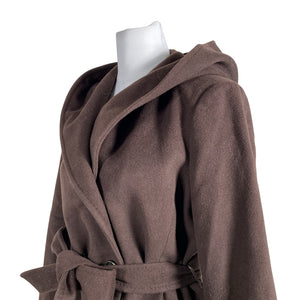 Unisex Ril's - Wool coat, size 40 - Brown (2)
