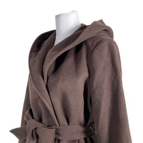 Unisex Ril's - Wool coat, size 40 - Brown (2)