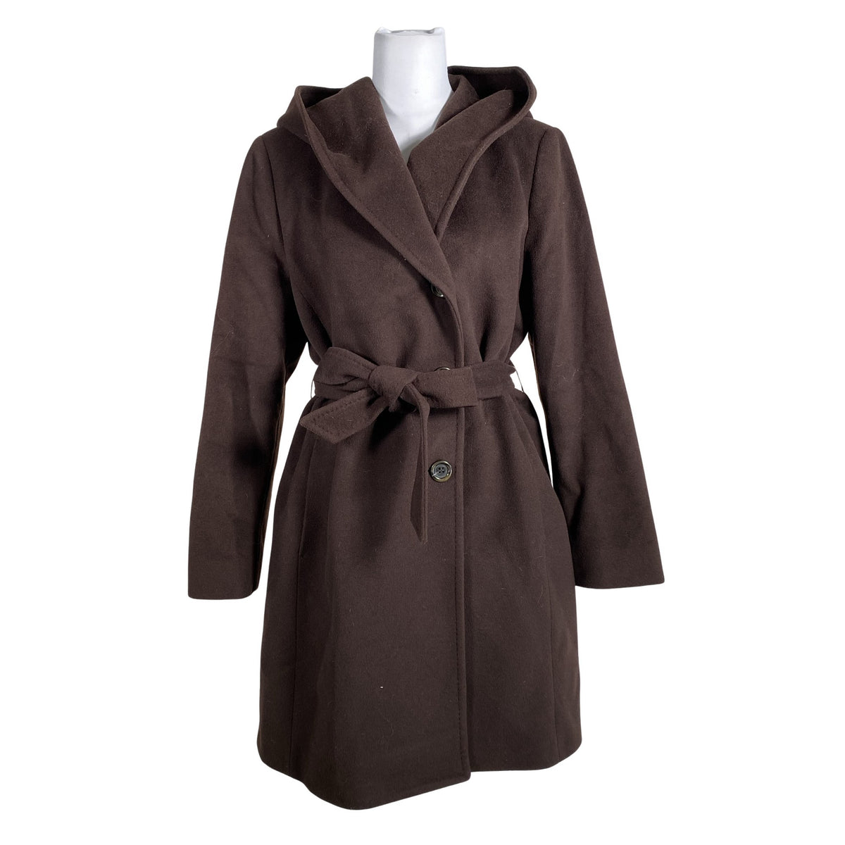Unisex Ril's - Wool coat, size 40 - Brown (1)