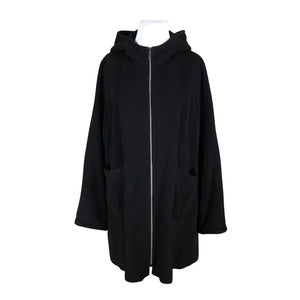 Unisex Voglia - Wool coat, size 48 - Black (1)