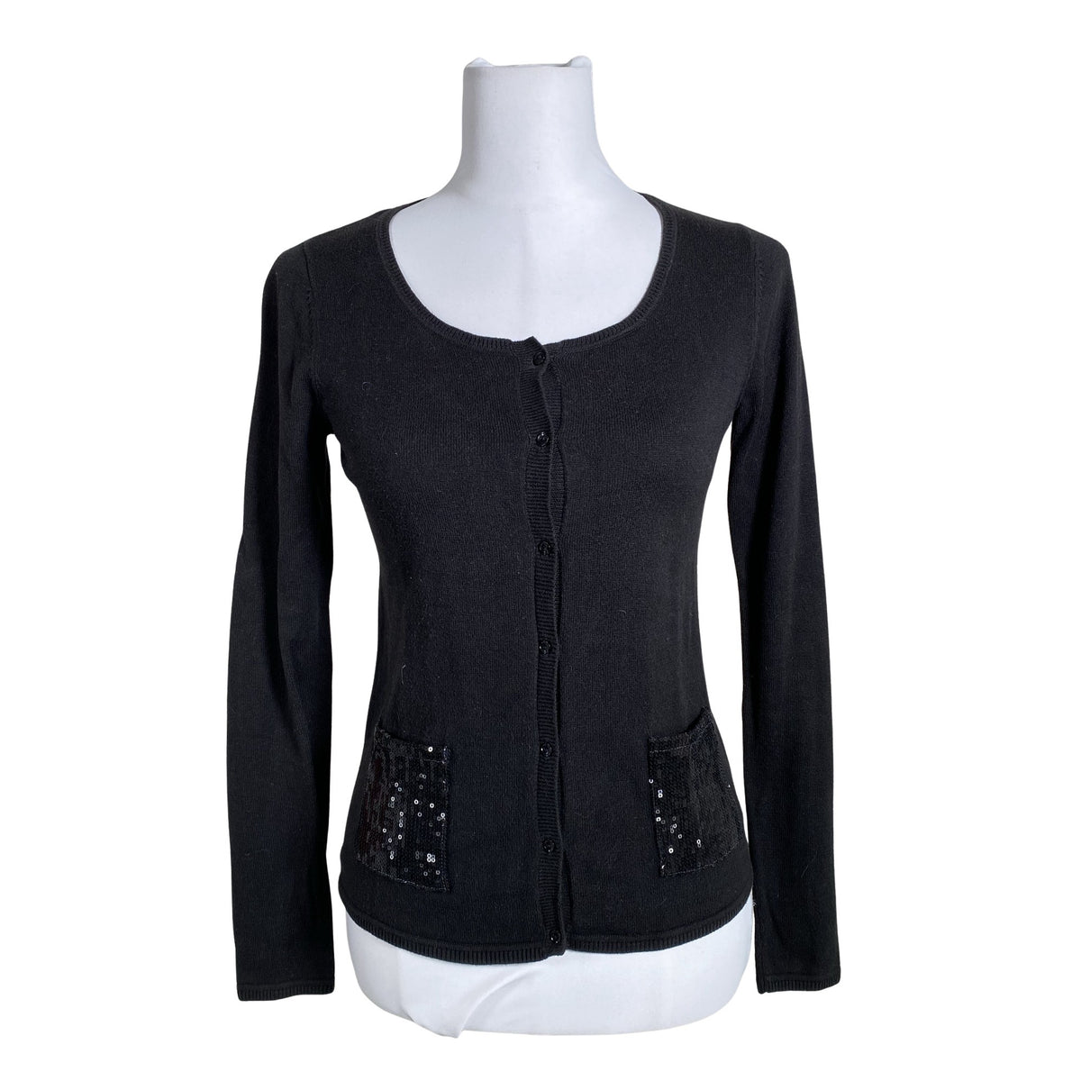 Unisex Tom Tailor - Cardigan, size 36 - Black (1)