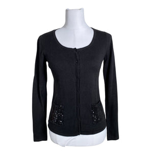 Unisex Tom Tailor - Cardigan, size 36 - Black (1)