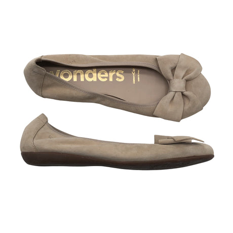 Unisex Wonders - Ballerinas, size 38 - Beige ()