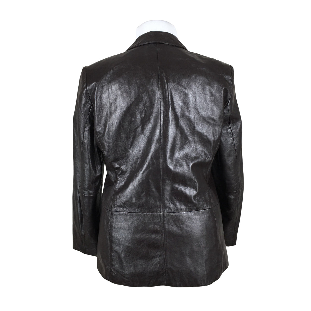 Unisex Ben Sherman - Leather jacket, size 42 - Brown (2)