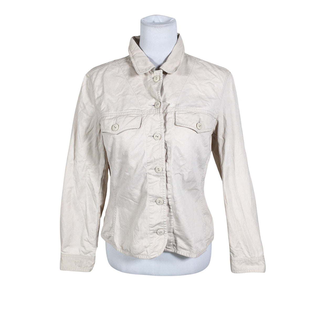 Unisex Part two - Denim jacket, size 36 - Beige (1)