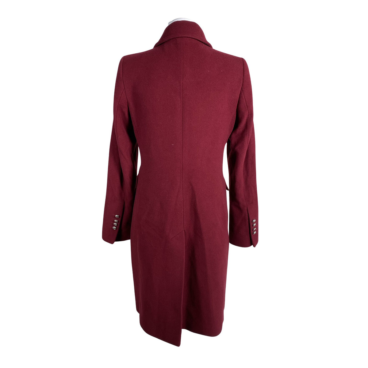 Unisex Andiata - Wool coat, size 38 - Wine red (3)