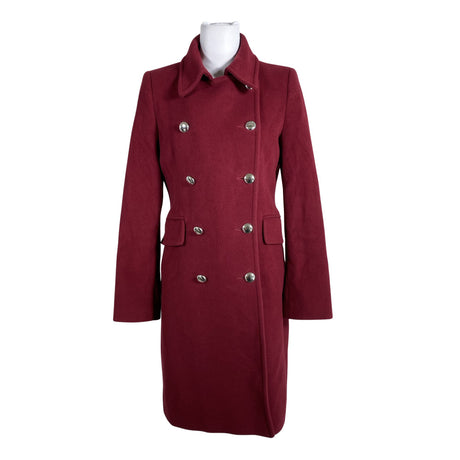 Unisex Andiata - Wool coat, size 38 - Wine red ()