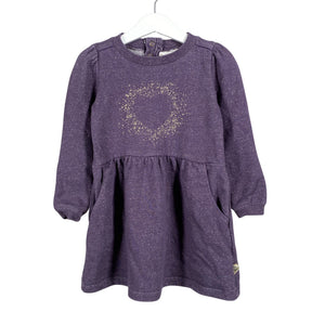 Unisex POMPdeLUX - Sweatshirt dress, size 98 - 104 - Violet (1)